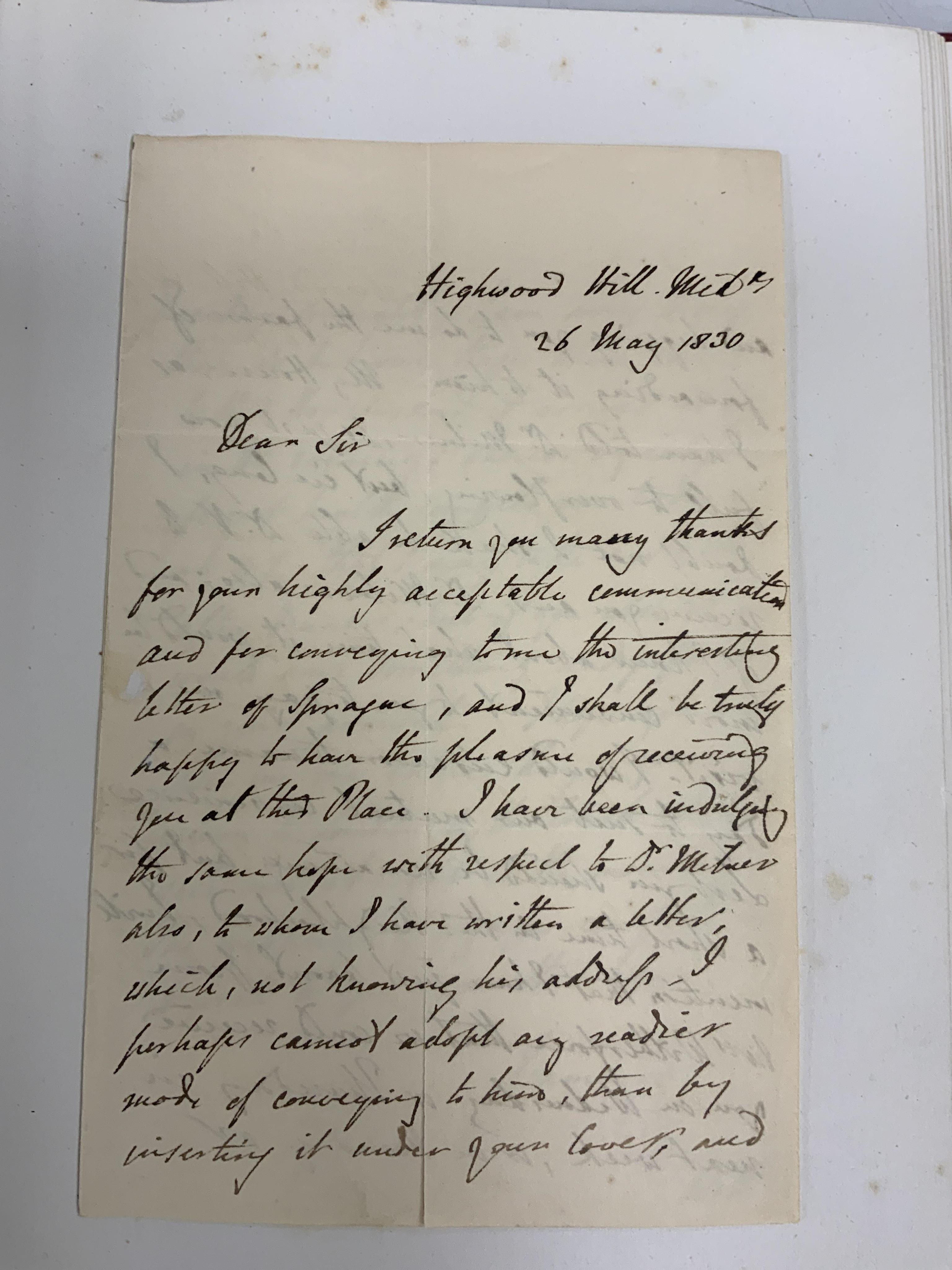 A Victorian autograph book containing a collection of complete letters, partial letters and cut out signatures from leading and influential figures primarily from the second half of the nineteenth century, many of the ex